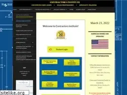 Sites similar to contractorsinstitute.com