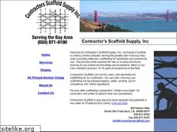 Sites similar to contractorsscaffold.com