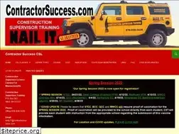Sites similar to contractorsuccess.com