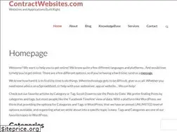 Sites similar to contractwebsites.com