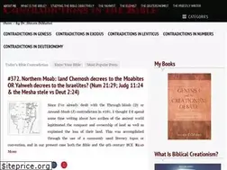 Sites similar to contradictionsinthebible.com