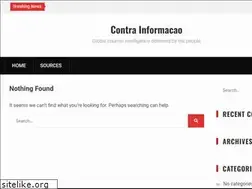 Sites similar to contrainformacao.com