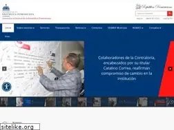 Sites similar to contraloria.gob.do