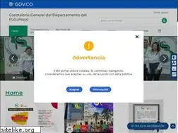 Sites similar to contraloriaputumayo.gov.co