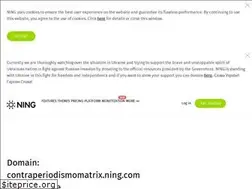 Sites similar to contraperiodismomatrix.ning.com