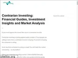 Sites similar to contrarian-investing.com