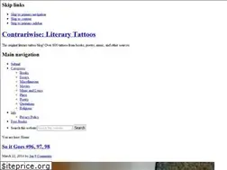 Sites similar to contrariwise.org