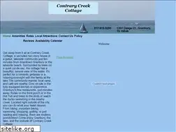 Sites similar to contrarycreekcottage.com
