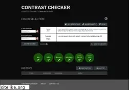 Sites similar to contrastchecker.com