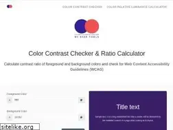 Sites similar to contrastchecker.online