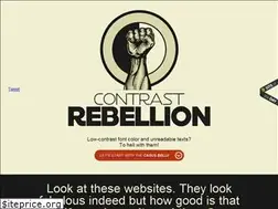 Sites similar to contrastrebellion.com