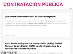 Sites similar to contratacionpublicacp.com