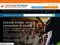 Sites similar to contratarartistas.com