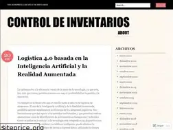 Sites similar to controlinventarios.wordpress.com