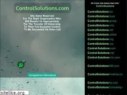 Sites similar to controlsolutions.com