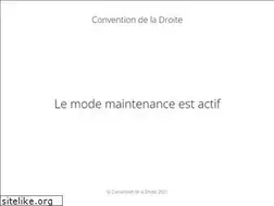 Sites similar to conventiondeladroite.fr