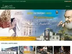 Sites similar to conventosantuariopadrepio.it