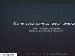 Sites similar to convergencesculinaires.com