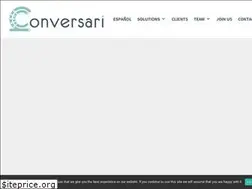 Sites similar to conversari.com