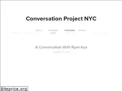 Sites similar to conversationprojectnyc.com