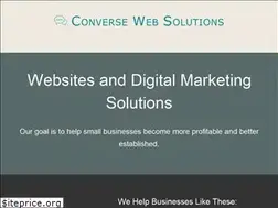 Sites similar to conversewebsolutions.com