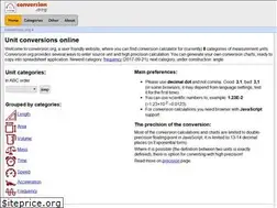 Sites similar to conversion.org