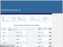 Sites similar to conversiondesunites.com