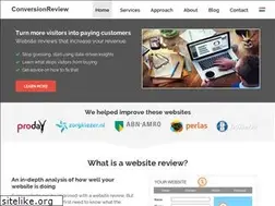 Sites similar to conversionreview.com