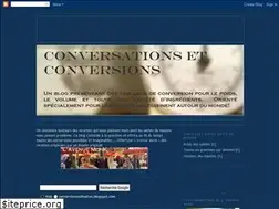 Sites similar to conversionsculinaires.blogspot.com