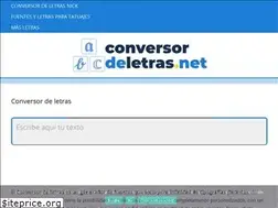 Sites similar to conversordeletras.net