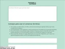 Sites similar to conversordeletras.pro