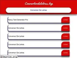 Sites similar to conversordeletras.top