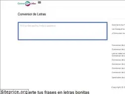 Sites similar to conversorletras.com