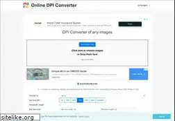 Sites similar to convert-dpi.com