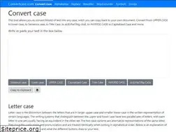 Sites similar to convertcase.com