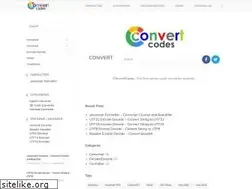 Sites similar to convertcodes.com
