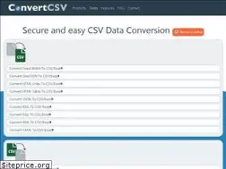 Sites similar to convertcsv.com
