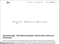 Sites similar to converter.app