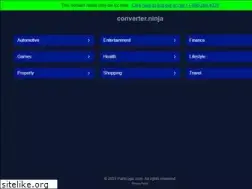 Sites similar to converter.ninja