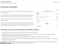 Sites similar to convertermoeda.com