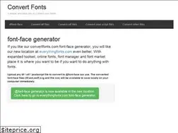 Sites similar to convertfonts.com