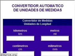 Sites similar to convertidordemedidas.com