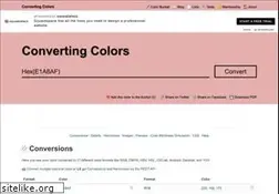 Sites similar to convertingcolors.com