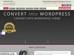 Sites similar to convertintowordpress.com