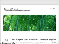 Sites similar to convertion.wordpress.com