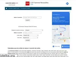 Sites similar to convertir-unites.info