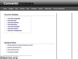 Sites similar to convertirunidades.es