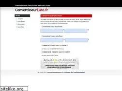 Sites similar to convertisseureuro.fr