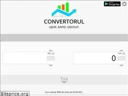 Sites similar to convertorul.ro