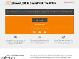 Sites similar to convertpdftopowerpoint.com